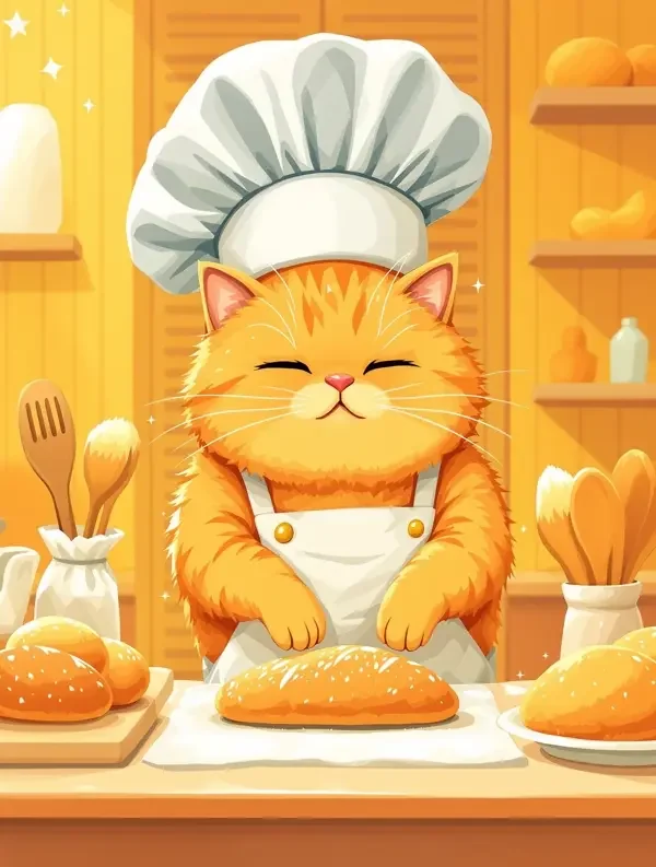 猫咪面包屋 动漫封面